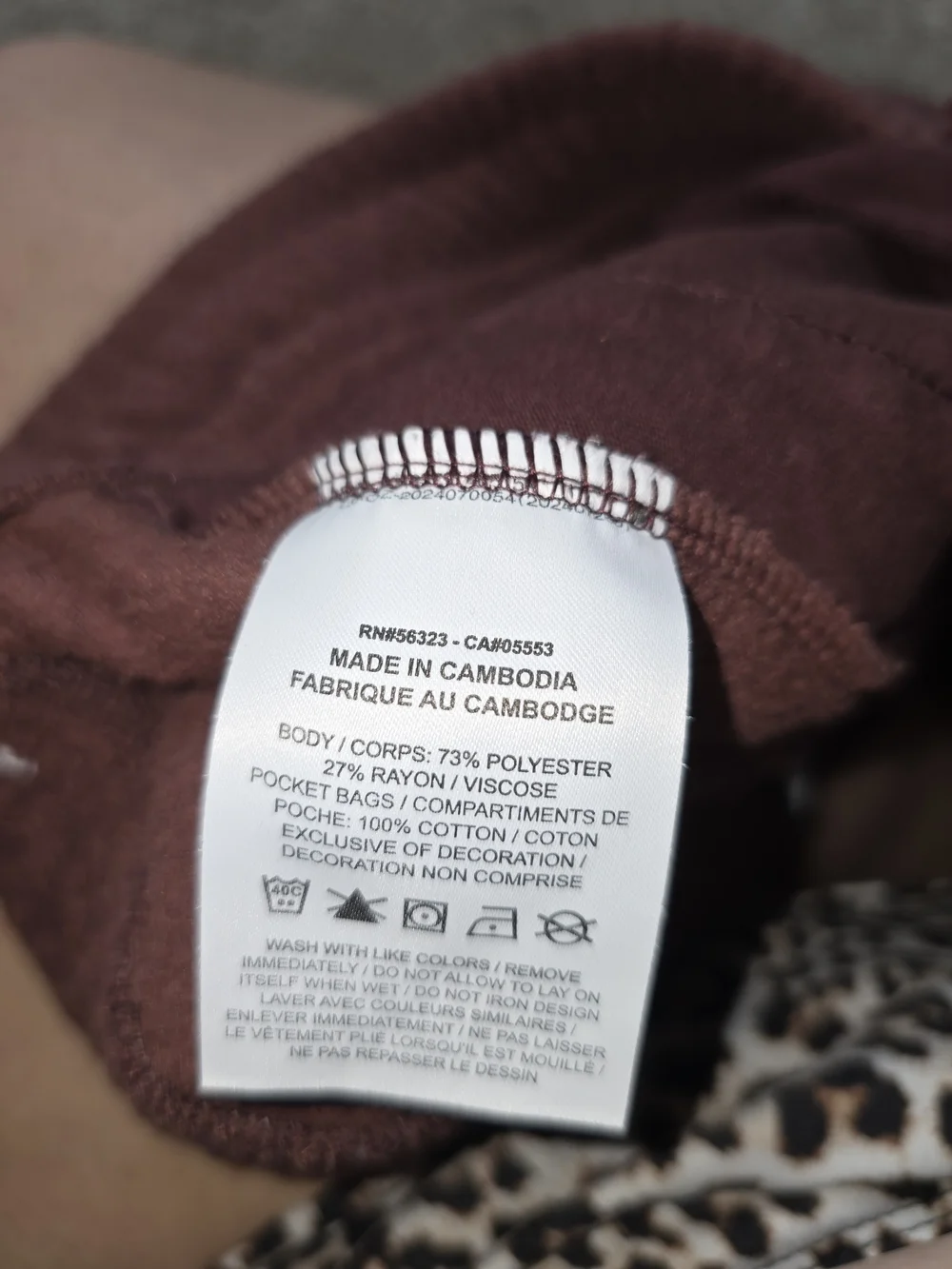 Nike Women's Burgundy Plush Fleece Jogger Pants Size XL